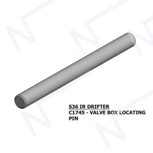 NS36IR Drifter Rock Drill<br>VALVE BOX LOCATING PIN-C1745