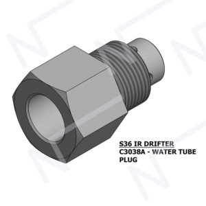 NS36IR Drifter Rock Drill<br>WATER TUBE PLUG-C3038A